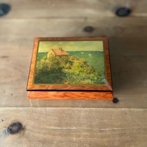 Ercolano Music Box MFA Monet Fisherman’s Cottage Varengeville Rare